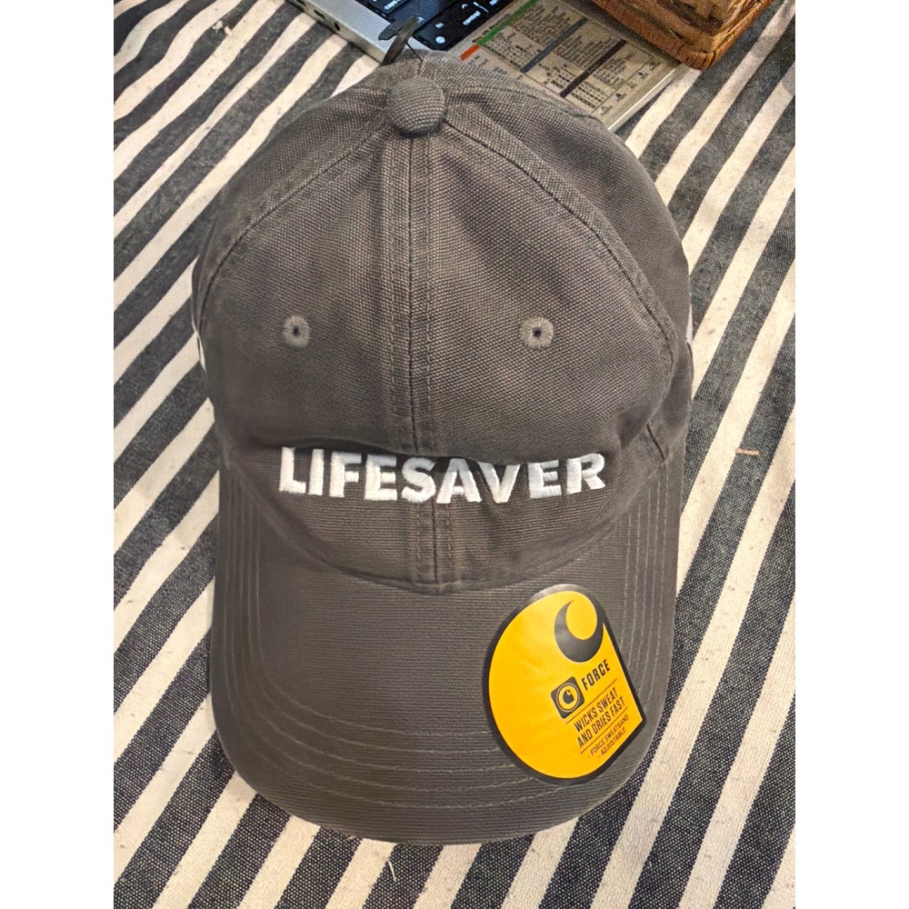 Carhartt Force Lifesaver Cotton Canvas Cap Shadow Gray AH3938-M Adjustable‎ Hat